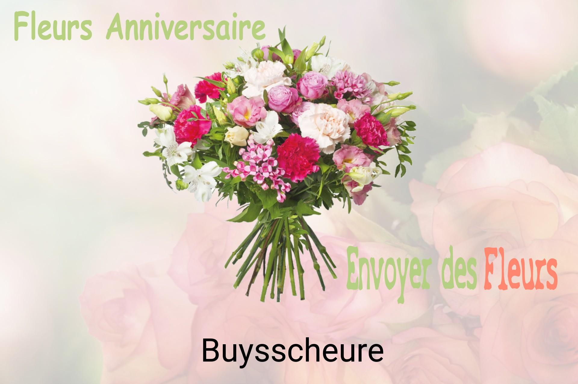Bouquet de fleurs d’anniversaire livré à Buysscheure